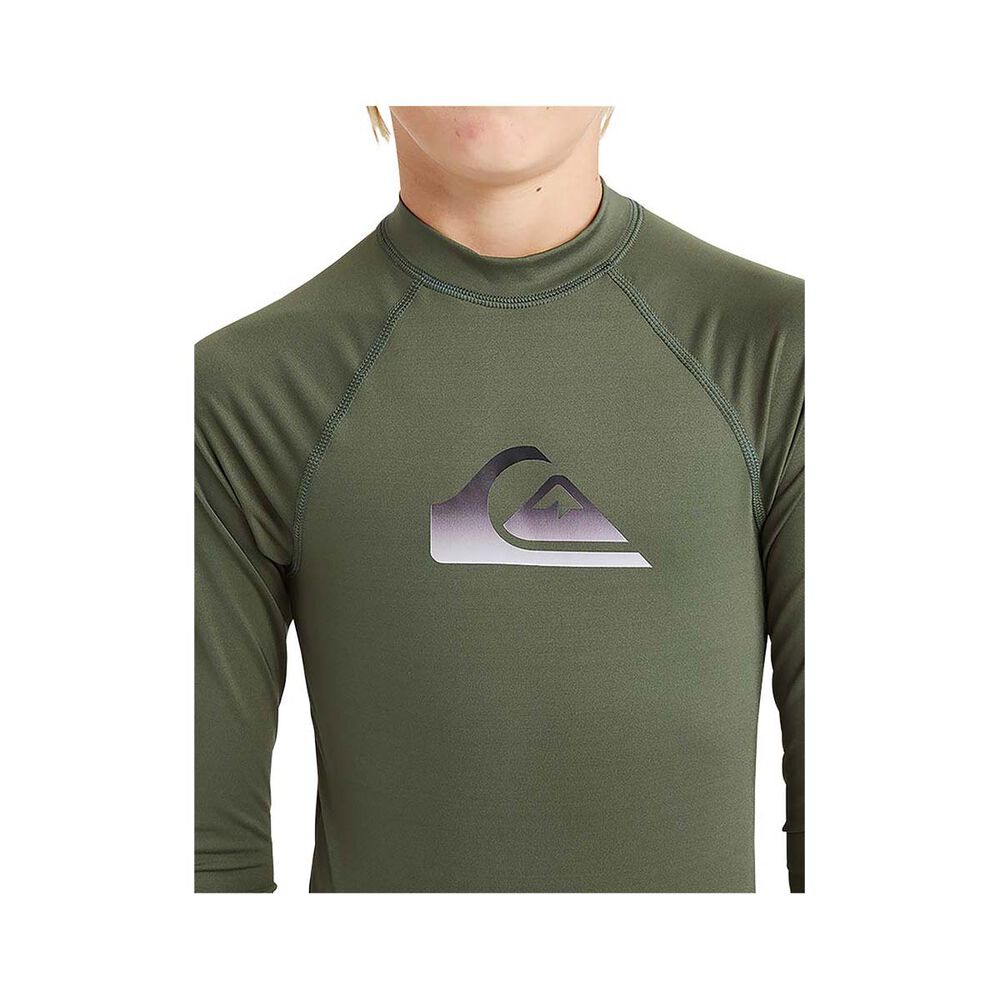 Quiksilver Youth Hook Line Long Sleeve Rashie 12