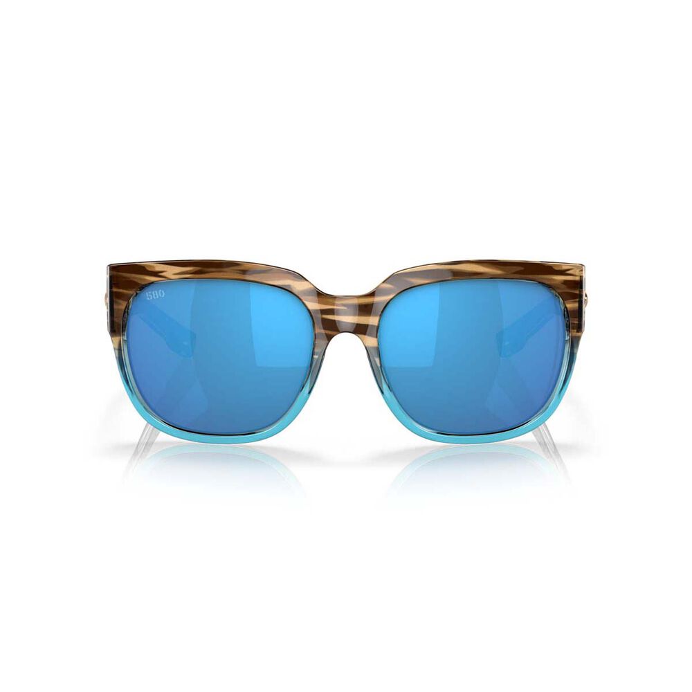 Costa Water Woman 2 Polarised Sunglasses Brown with Blue Lens