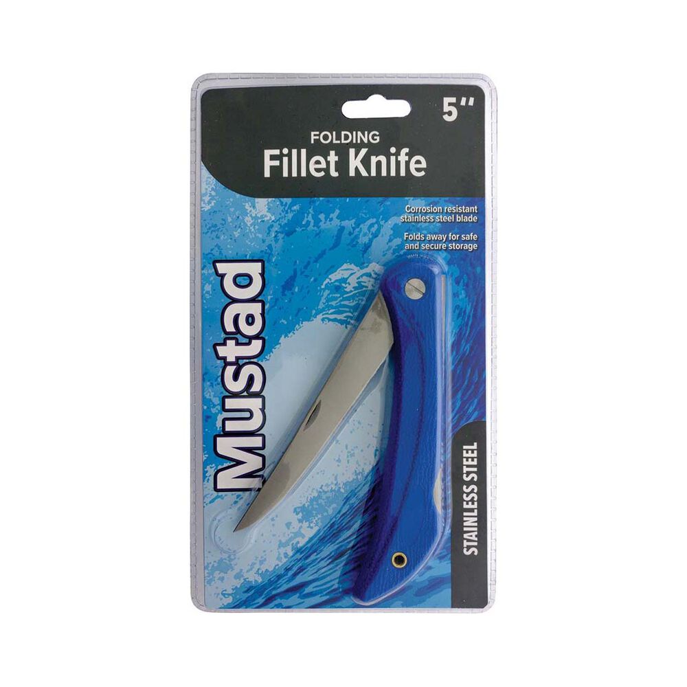 Mustad Folding Filleting Knife