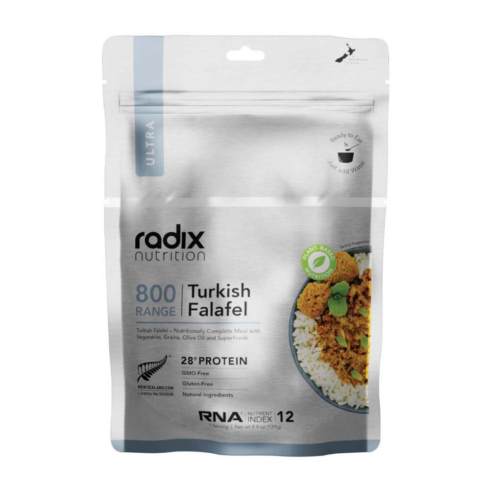 Radix Nutrition Freeze Dried Plant Based Turkish Falafel Ultra 800kcal