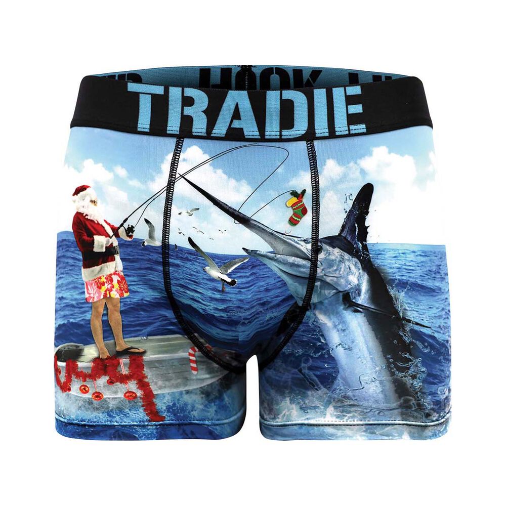 Tradie Men's Xmas Fishing Trunks