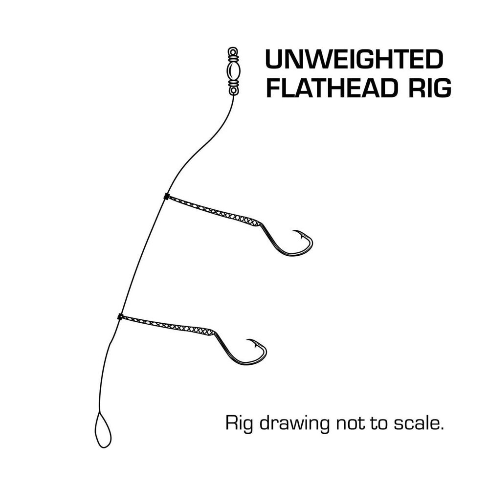 Pryml Unweighted Flathead Rig