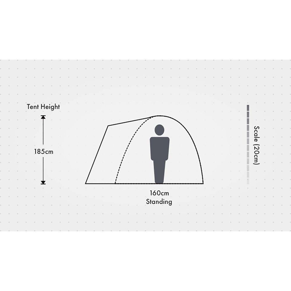 Wanderer Magnitude Dome Tent 4 Person