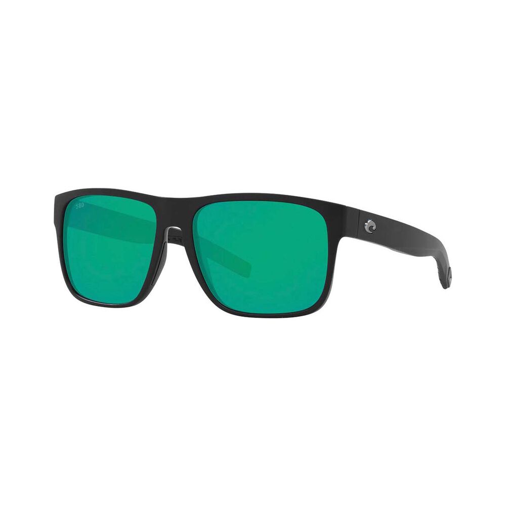 Costa Spearo XL Men's Sunglasses Black with Green Lens
