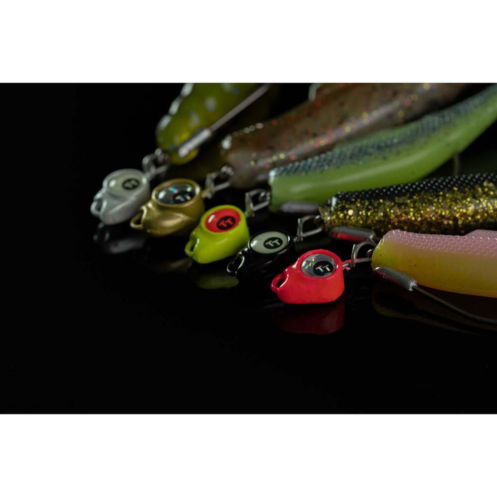 TT Fishing Snake EyeZ Jigheads Pearl