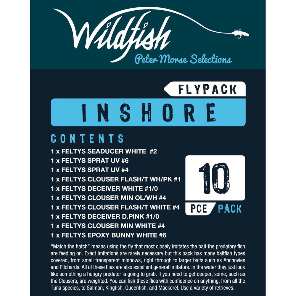Wildfish Inshore Saltwater Fly Pack