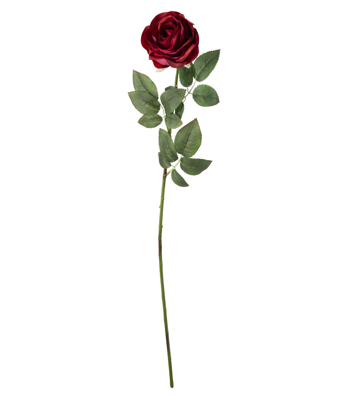30.5 Red Real Touch Rose Stem by Bloom Room