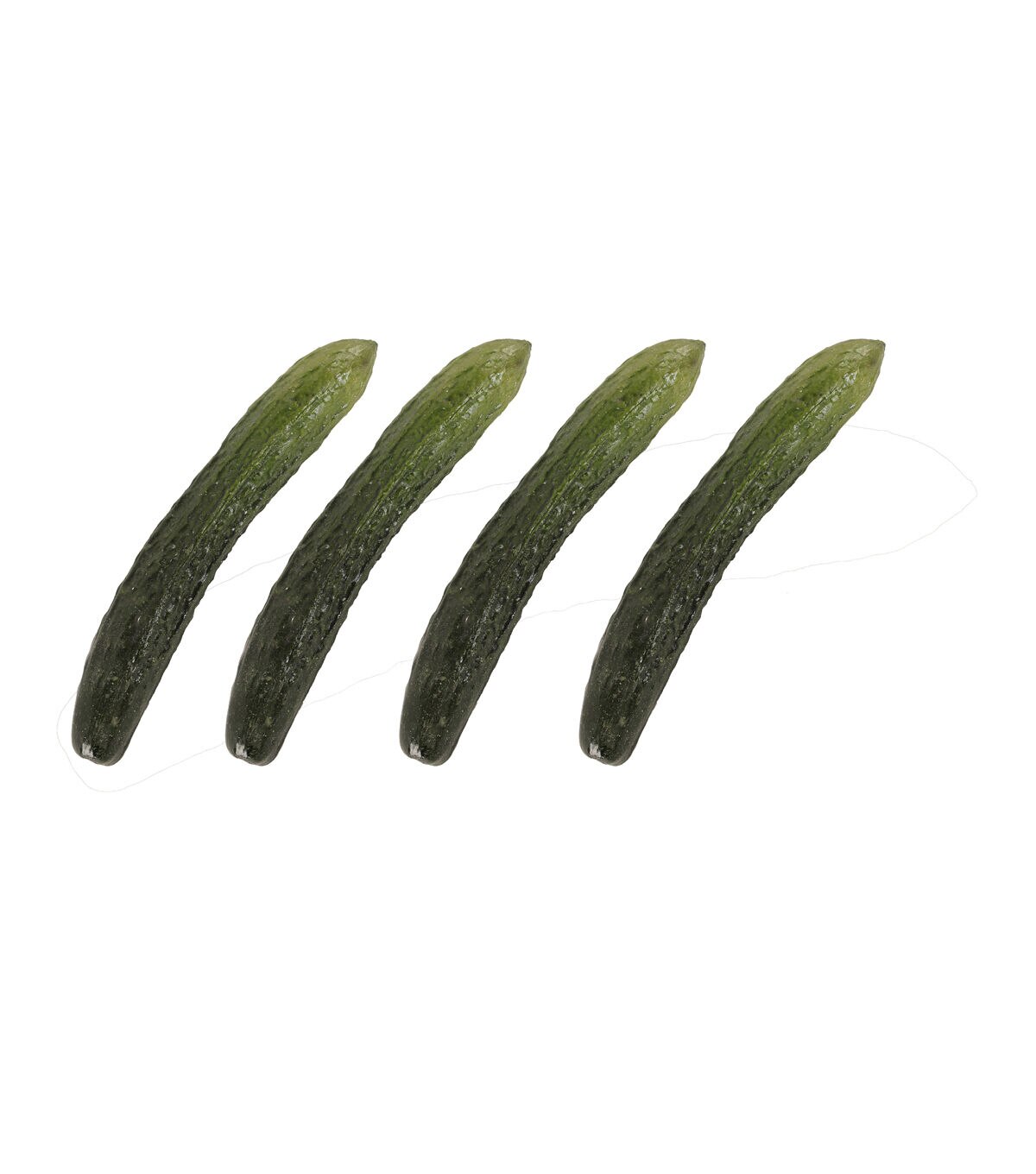 Flora Bunda 4ct Artificial Real Touch English Cucumbers