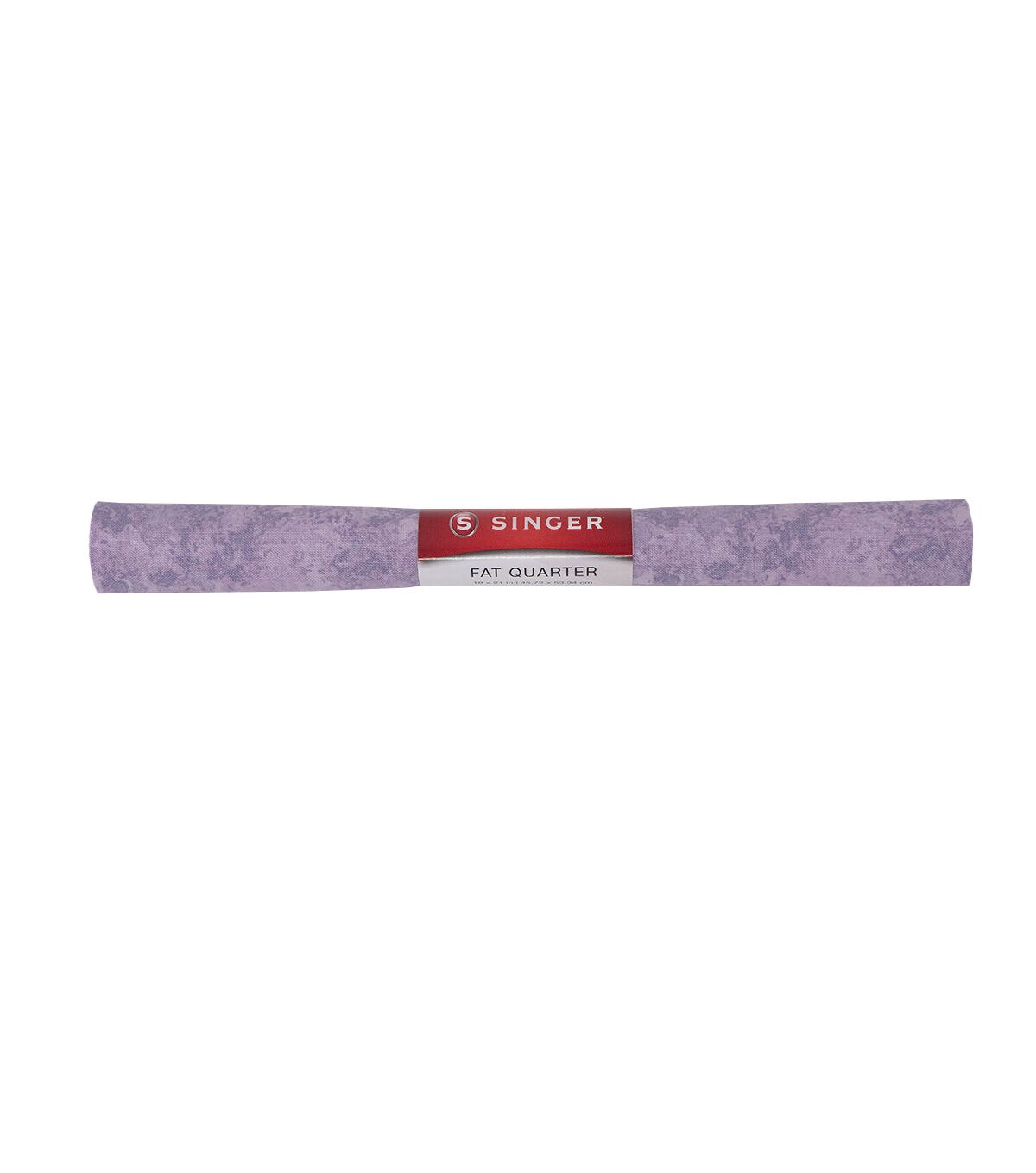 SINGER 18 x 21 Lavender Grunge Cotton Fabric Quarter 1pc