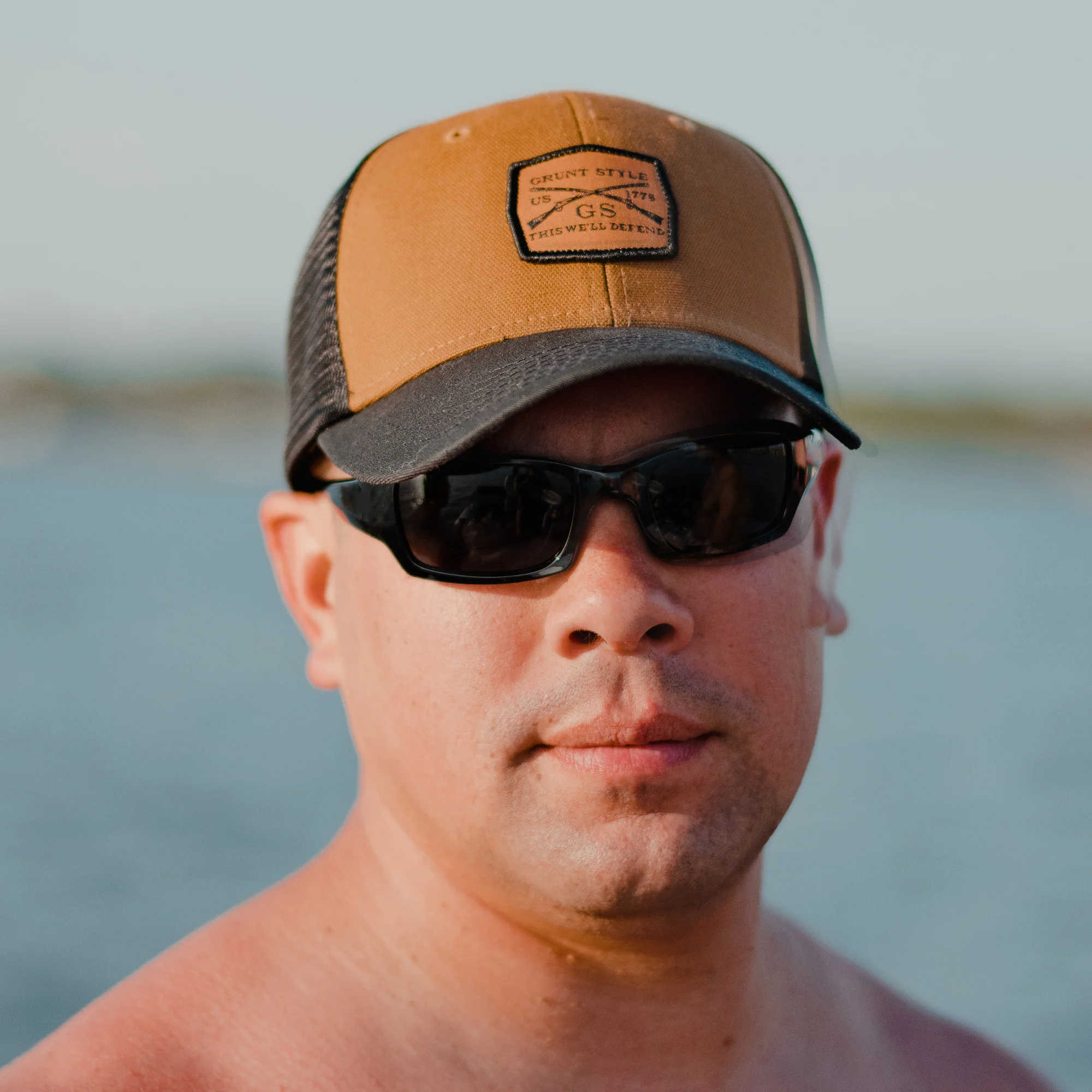 Canvas Mesh Hat