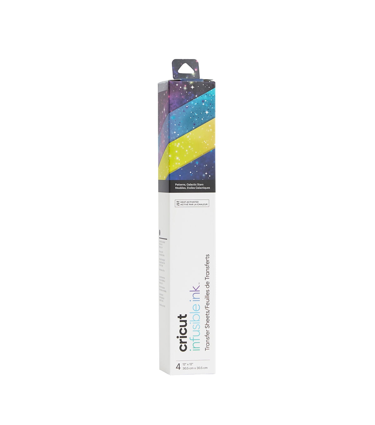 Cricut 12 x 12 Galactic Stars Infusible Ink Transfer Sheets 4ct