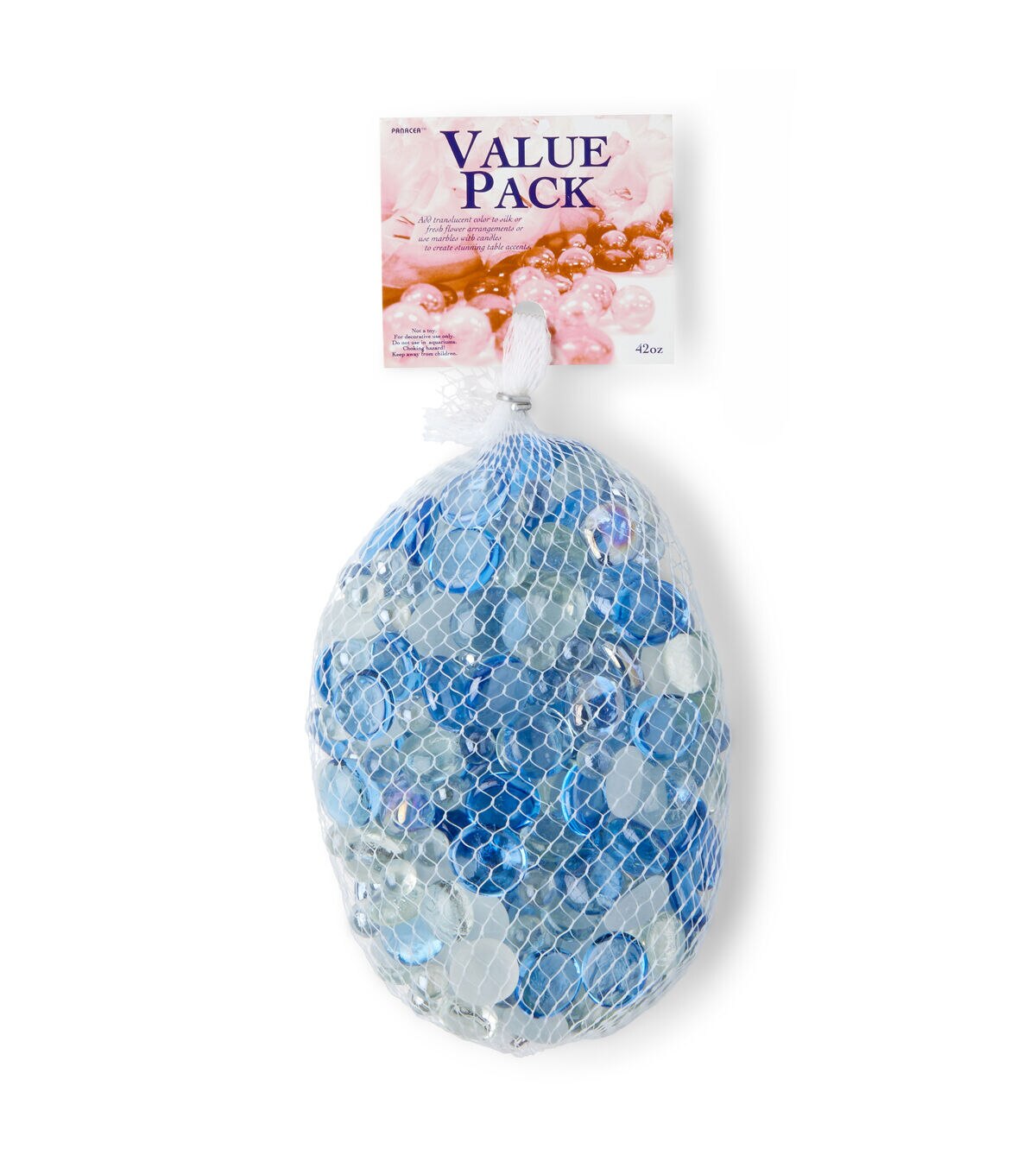 Panacea 3lb Sky Blue Lustre Gem Bowl Fillers