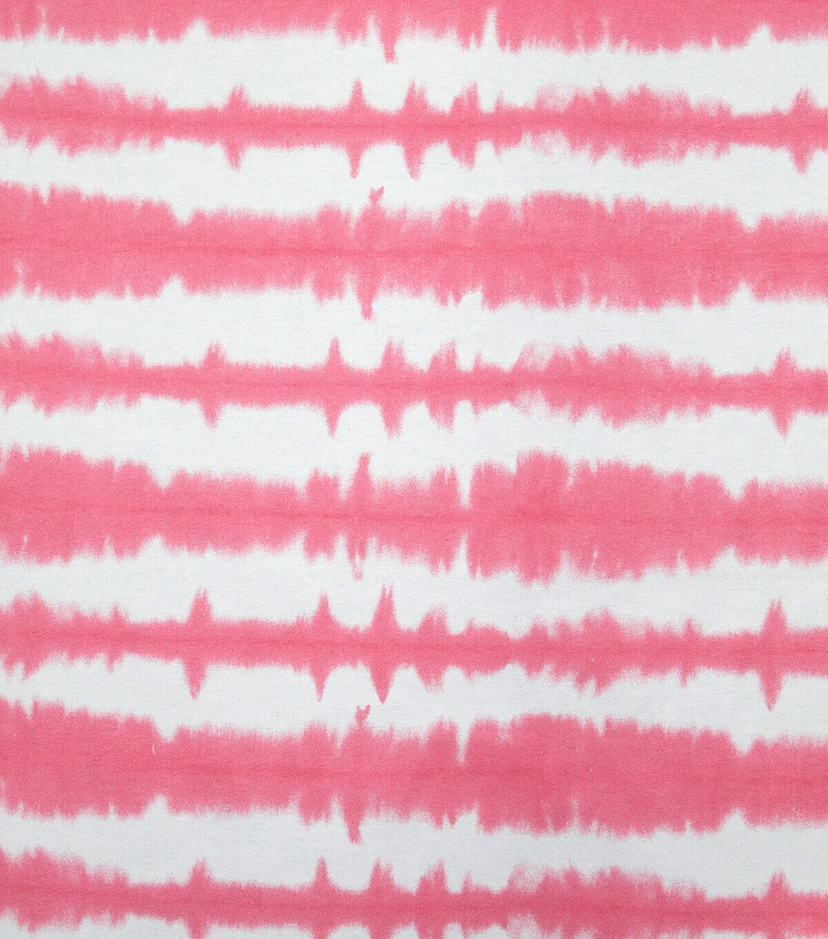 Supe Snuggle Pink Linear Tie Dye Flannel Fabric