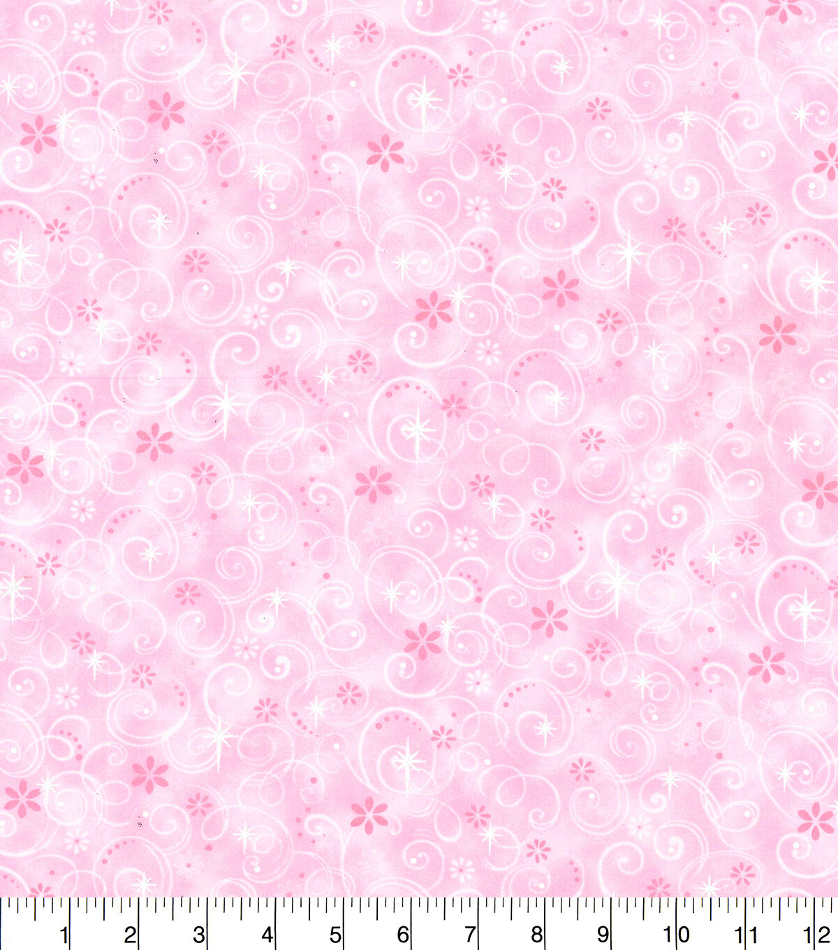 Fabric Traditions Fairy Swirls Cotton Fabric by Keepsake Calico