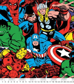 Marvel Comics Fleece Fabric Comic Pack