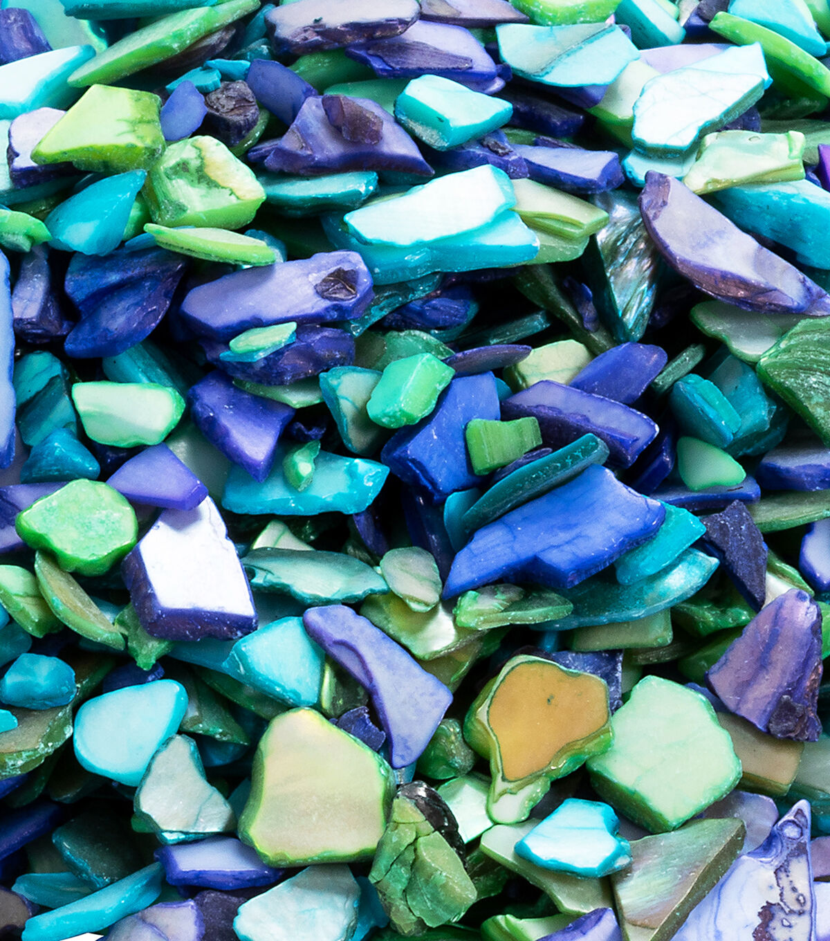 Panacea 32oz Peacock Crushed Shells