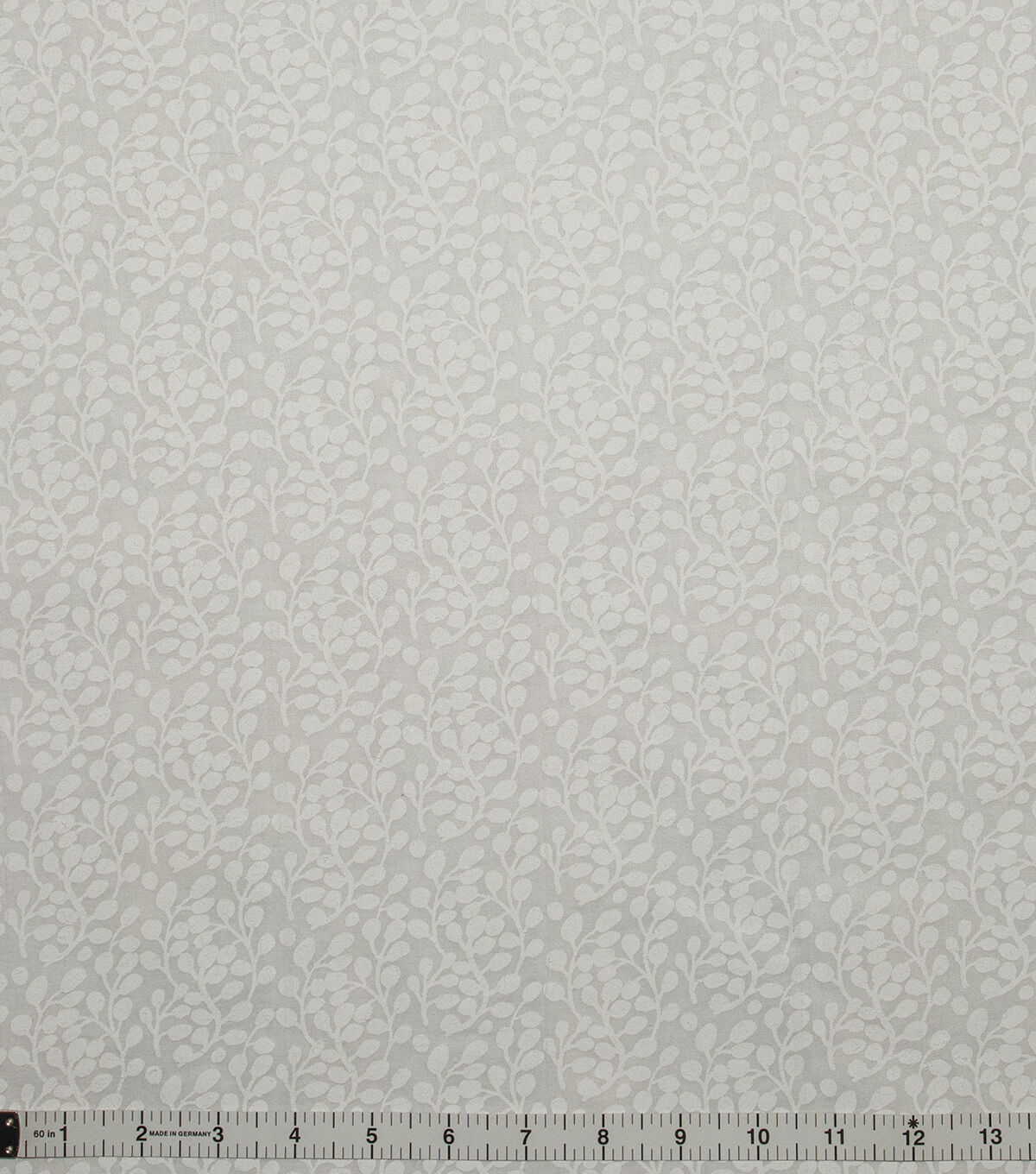 White Leafy Vines Quilt Cotton Fabric by Keepsake Calico