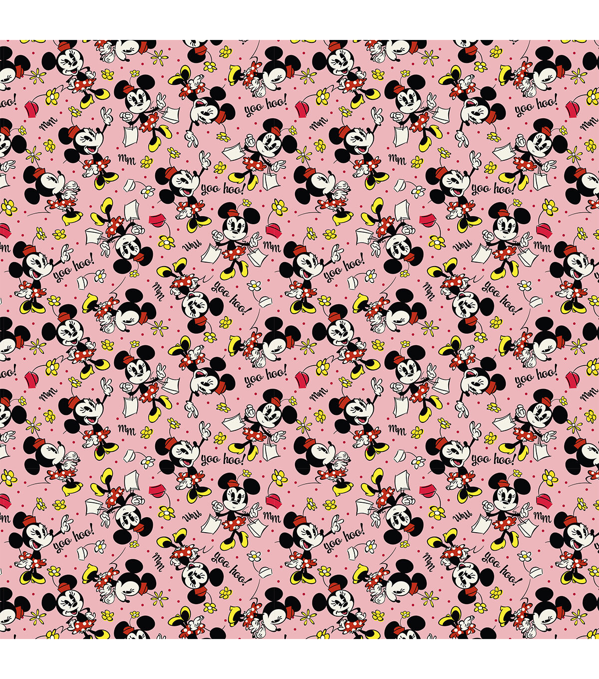 Cricut 12 x 17 Disney Mickey Oh Boy! Patterned Iron On Samplers 3ct