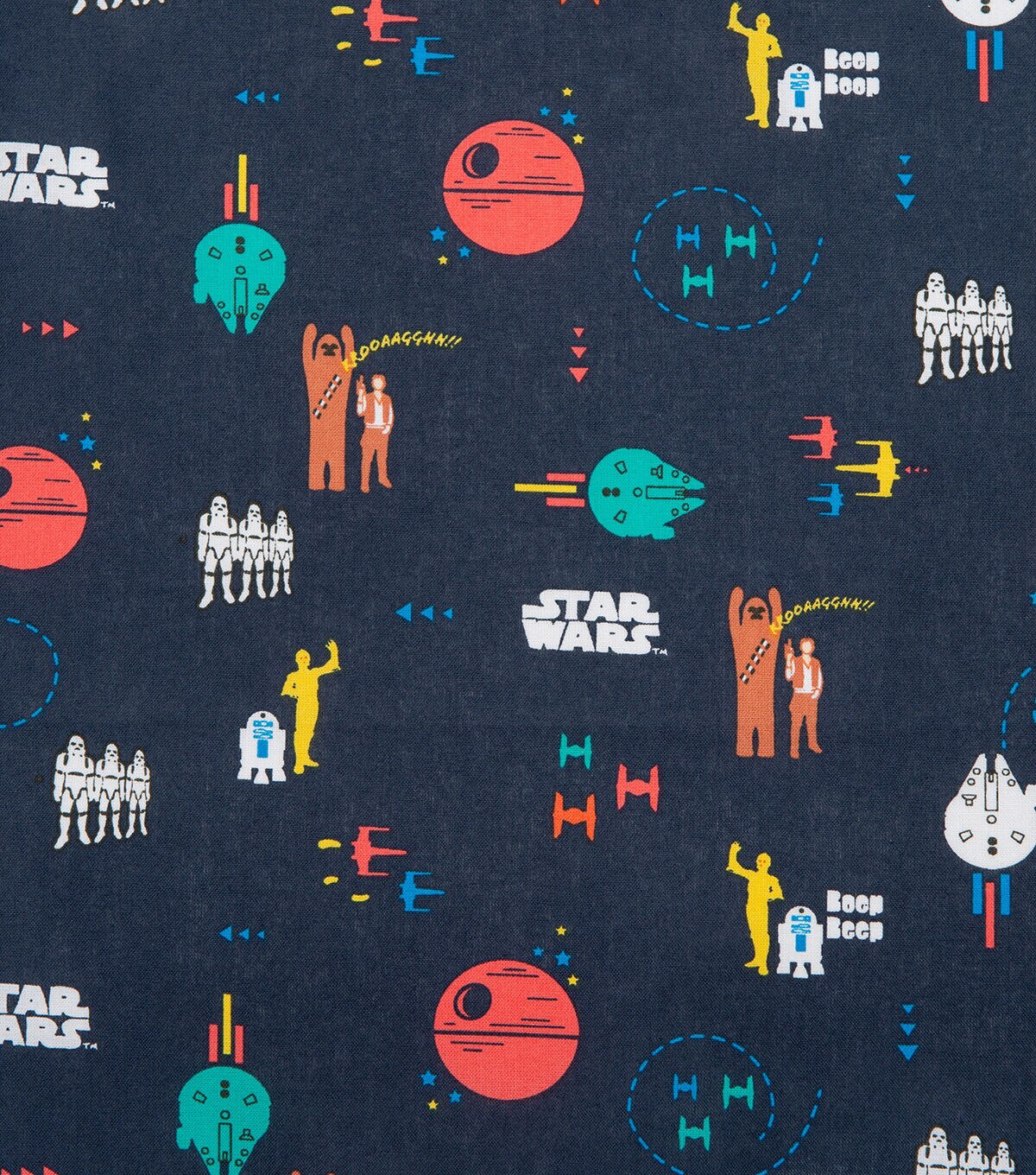 Star Wars Paper Imagery Cotton Fabric