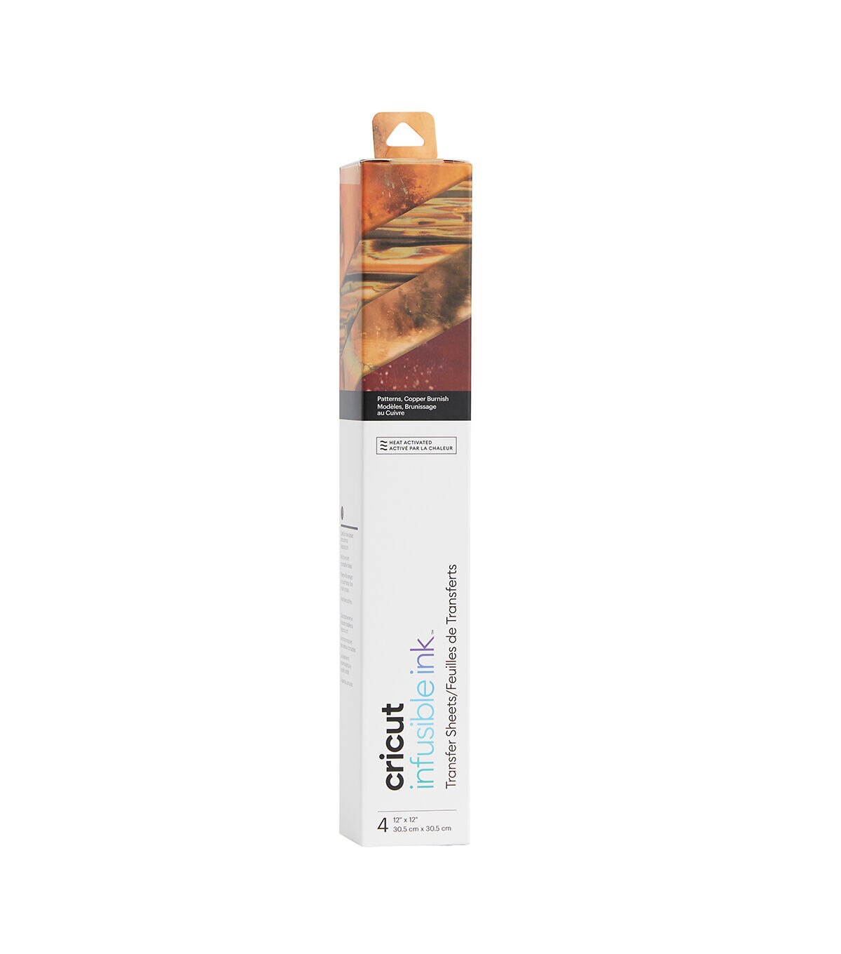 Cricut 12 x 12 Copper Burnish Infusible Ink Transfer Sheets 4ct