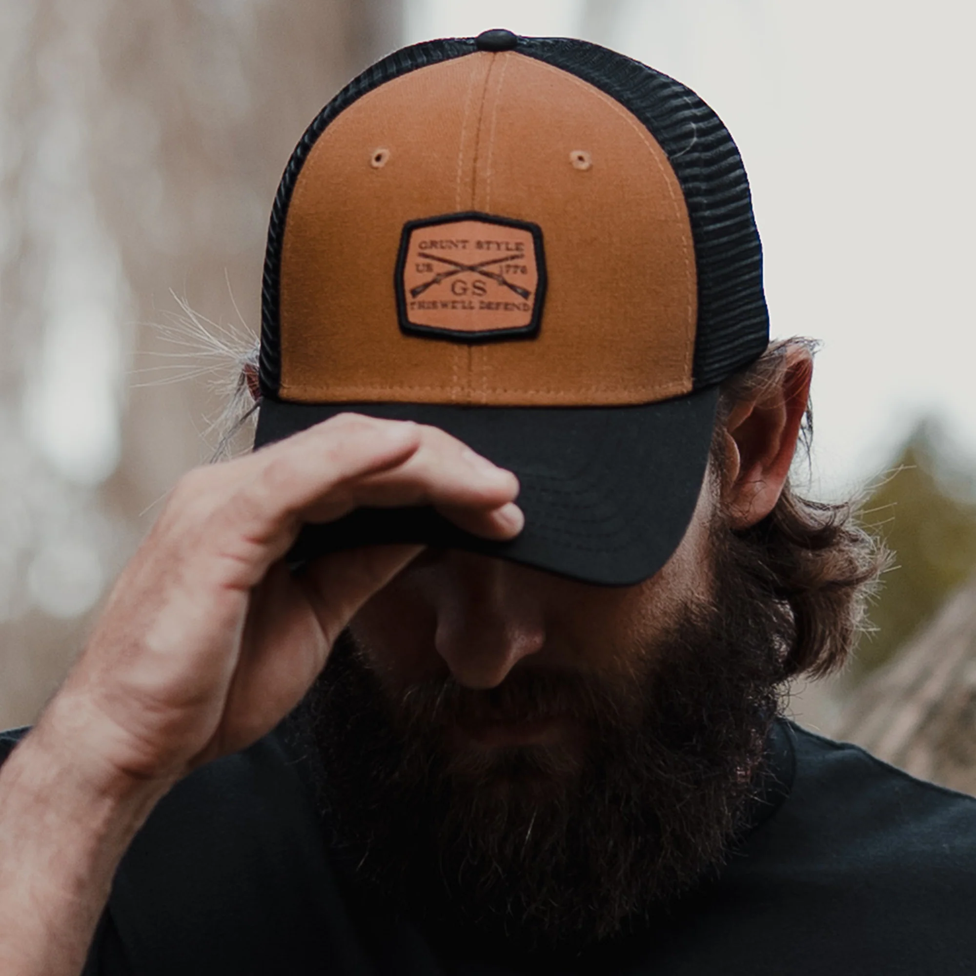 Canvas Mesh Hat