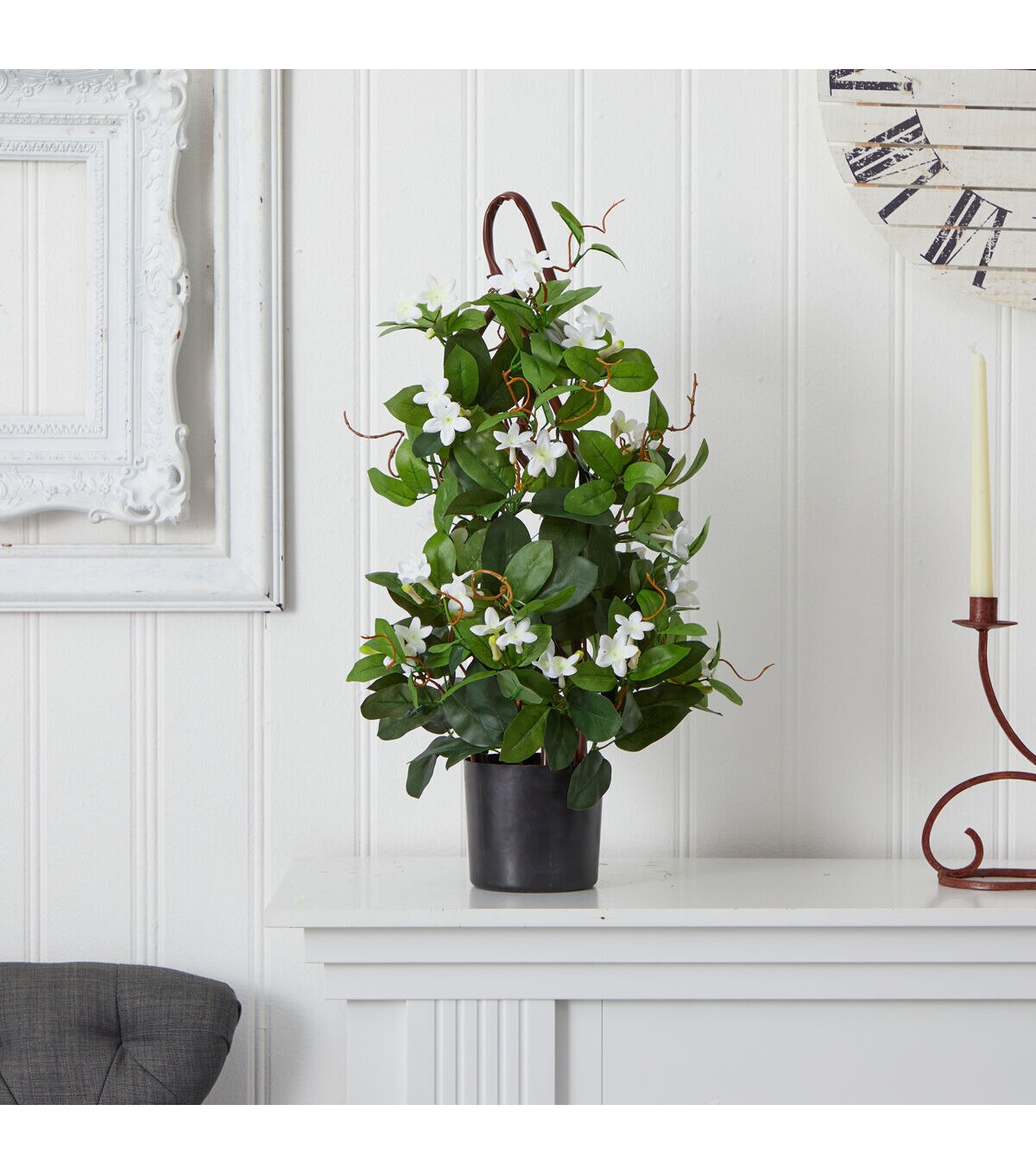 Nearly Natural 24in. Stephanotis Artificial Climbing Plant