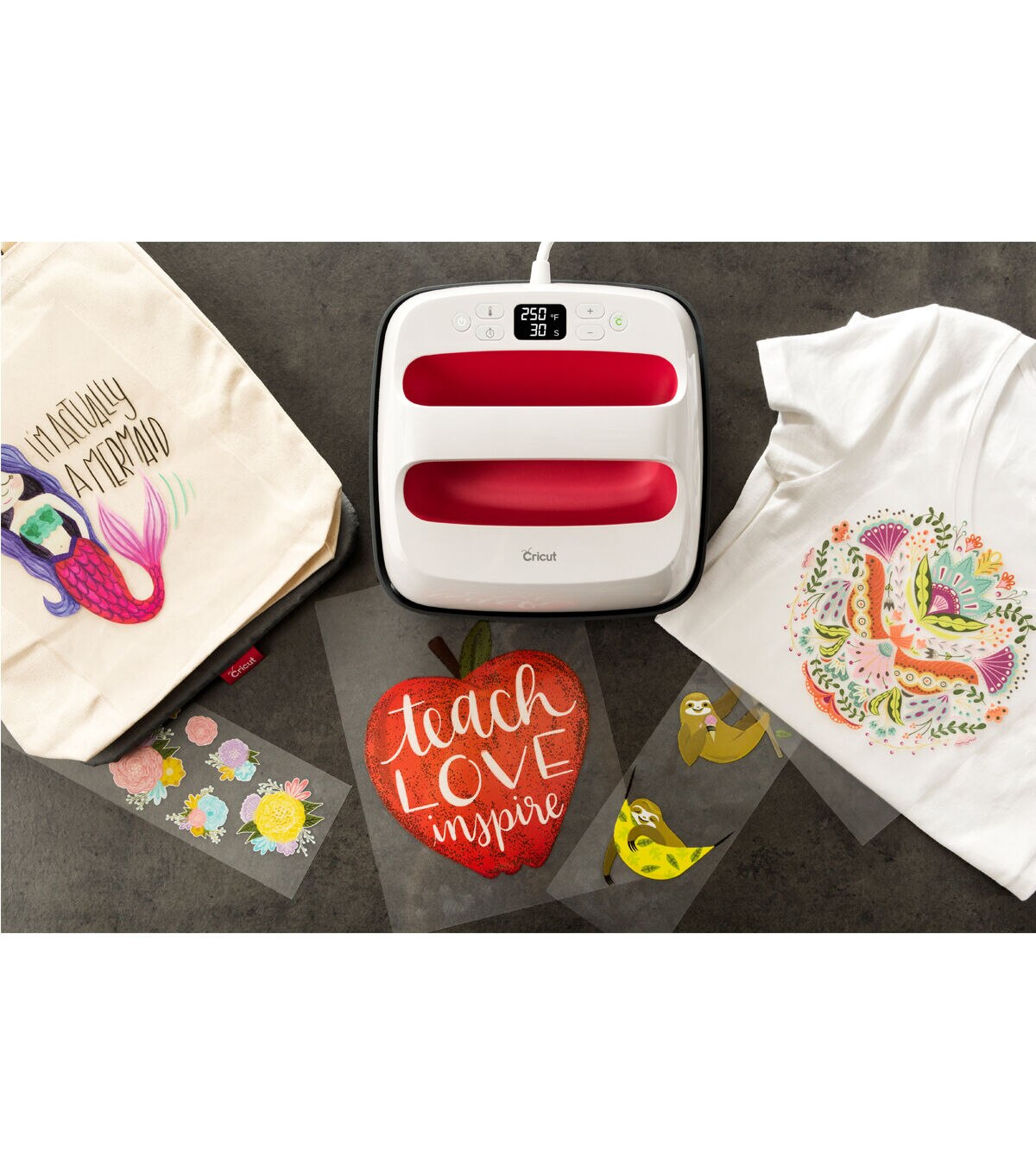 Cricut EasyPress 2, Raspberry - 9 x 9