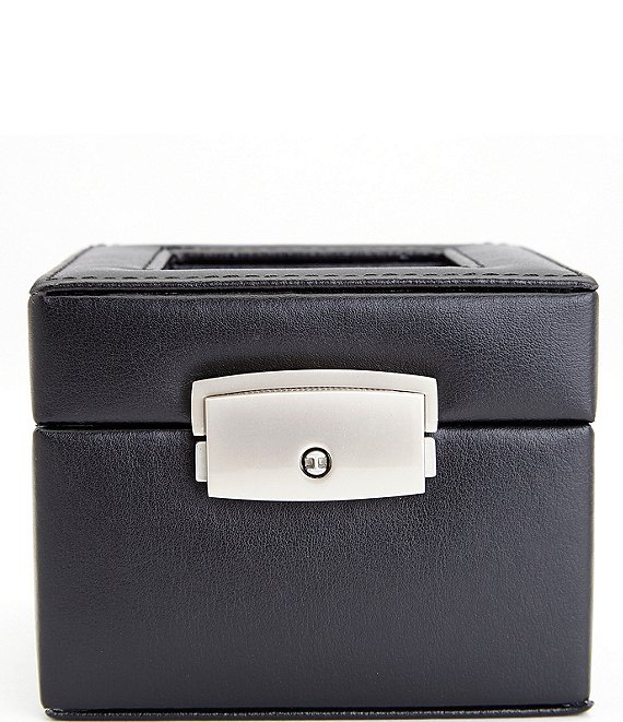 Leather Two Slot Watch Box