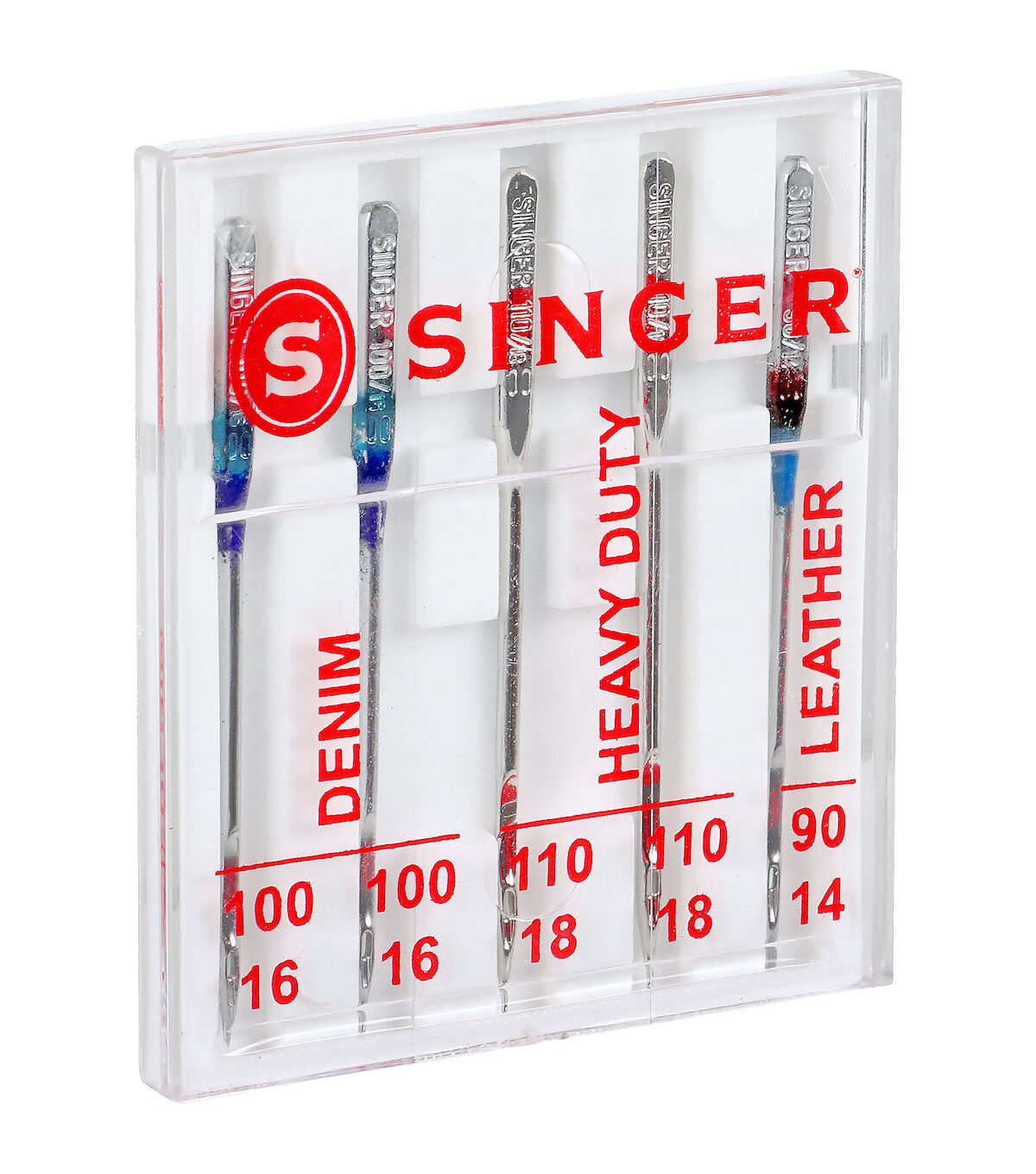 SINGER 30ct Assorted Size Universal Heavy Duty Sewing Machine Needles