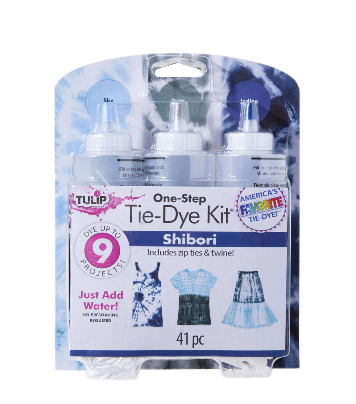 Tulip 41ct Shibori One Step Fabric Tie Dye Kit