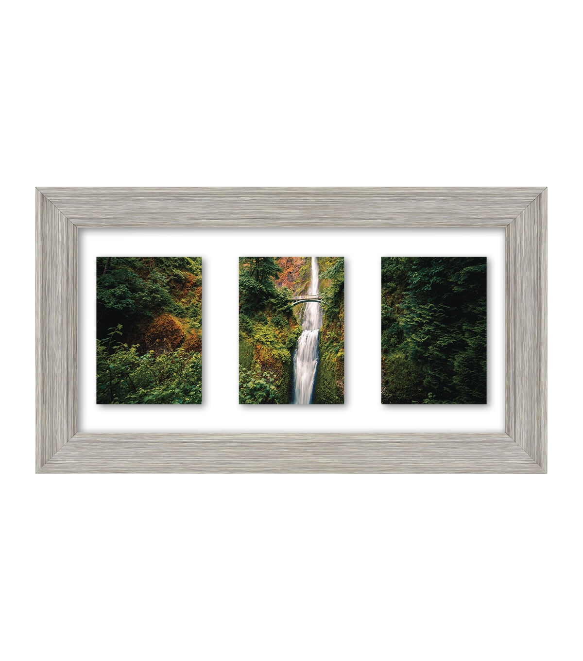 MCS Gray 3 Photo 5 x 7 Collage Frame