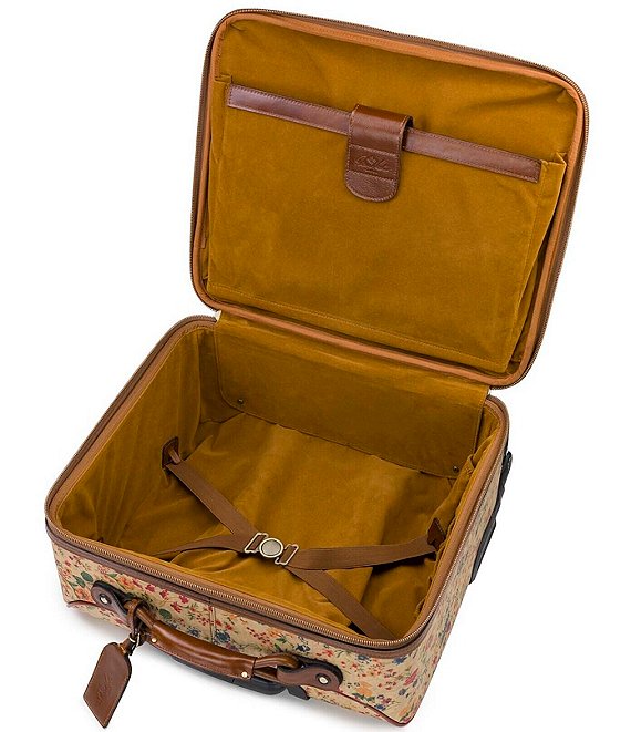 Prairie Rose Print 18 Wheeled Spinner