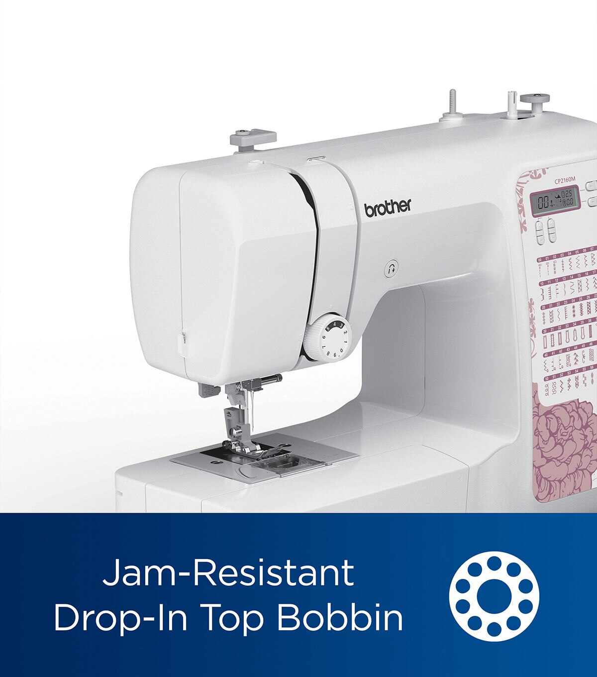 Brother CP2160M Light Mauve Floral Computerized Sewing Machine