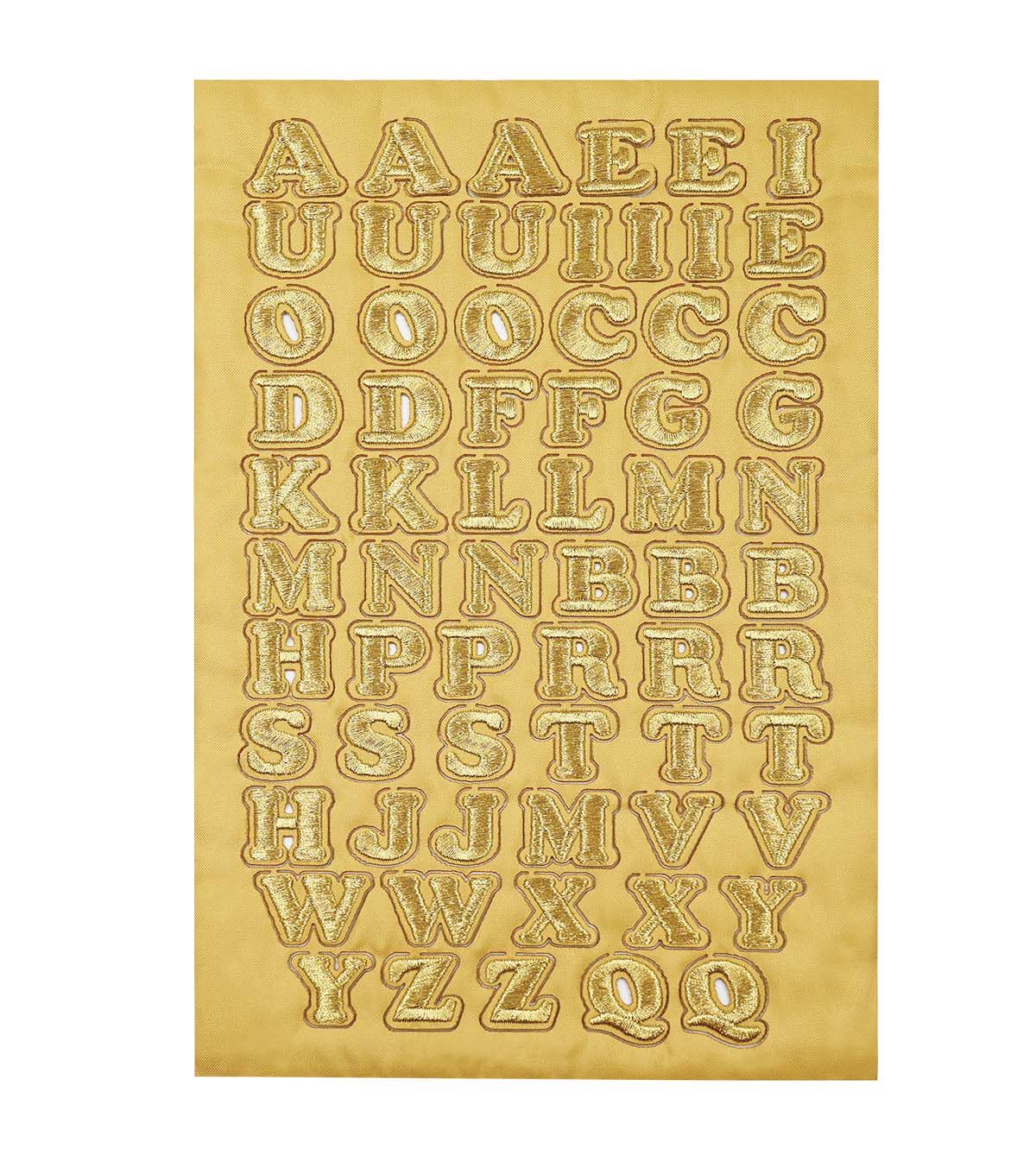 .75 Iron On Letters 1 Sheet by hildie & jo