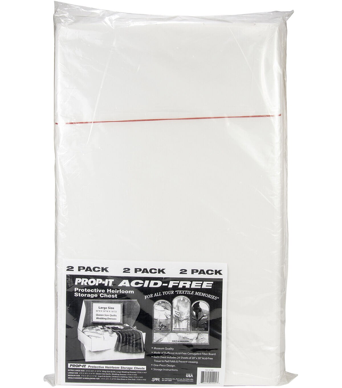 S.A. Richards 18 x 30 Prop It Storage Chests 2pk