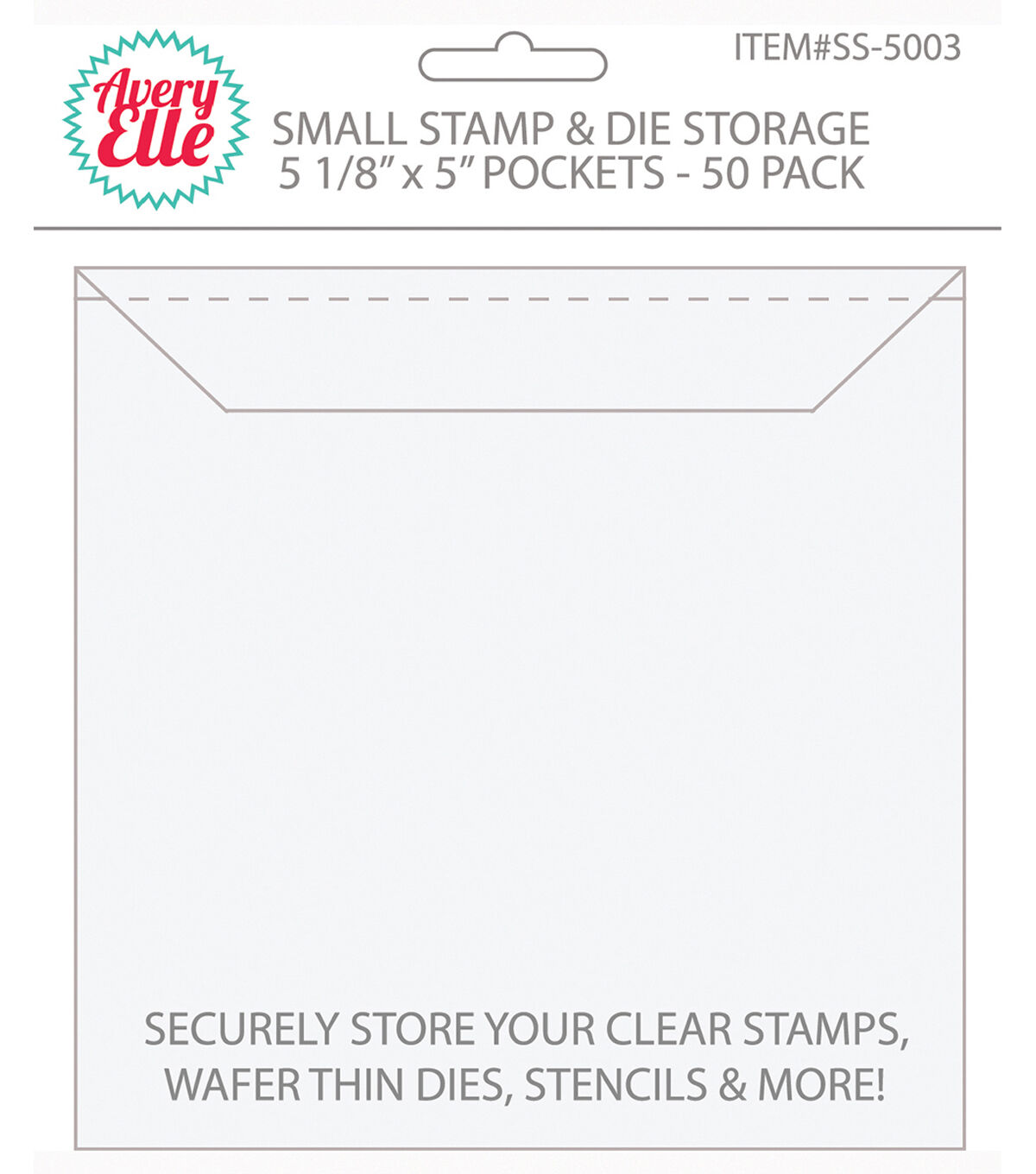 Avery Elle 5 Stamp & Die Storage Pockets 50pk