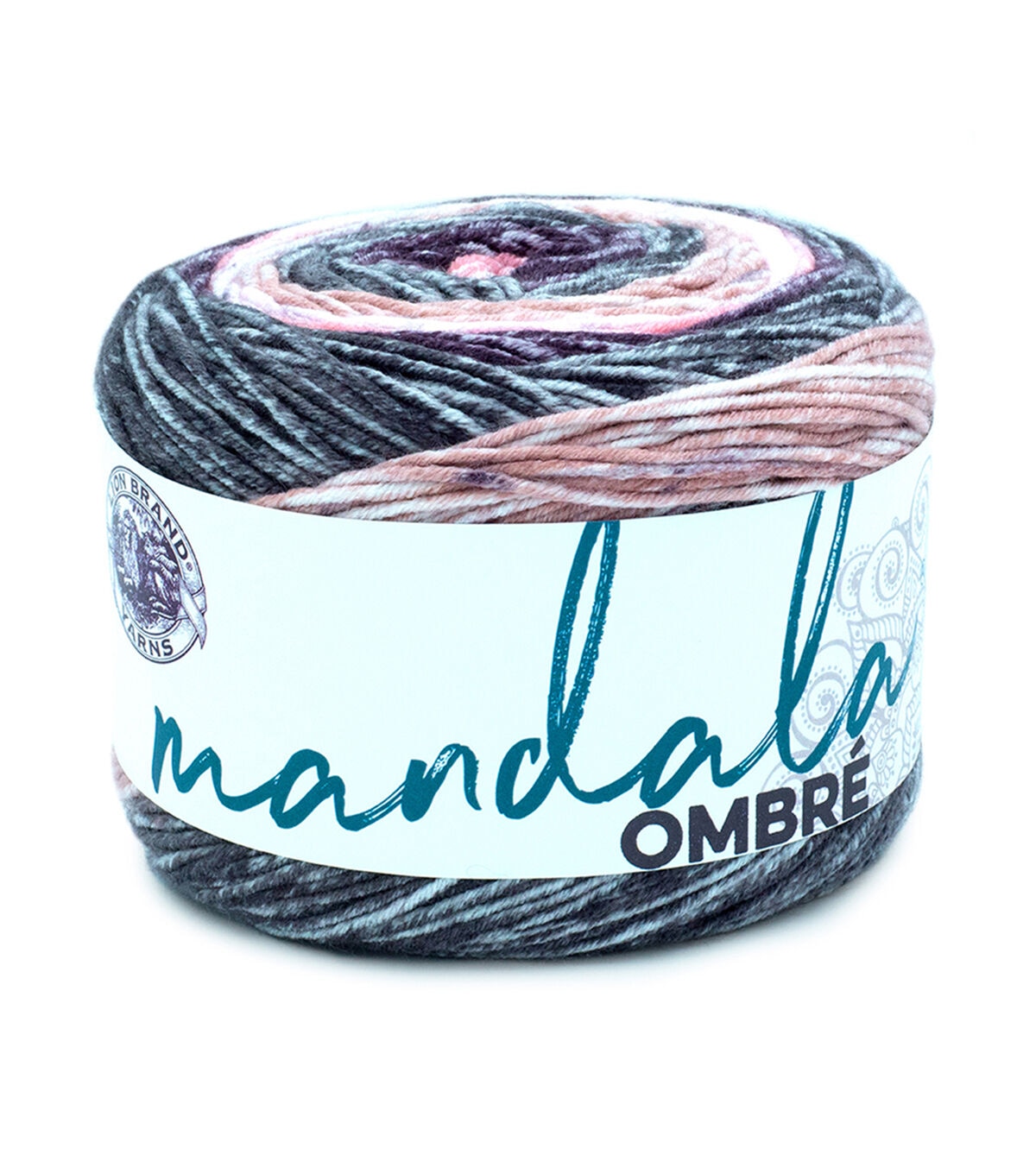 Lion Brand Mandala Ombre 344yds Worsted Acrylic Yarn