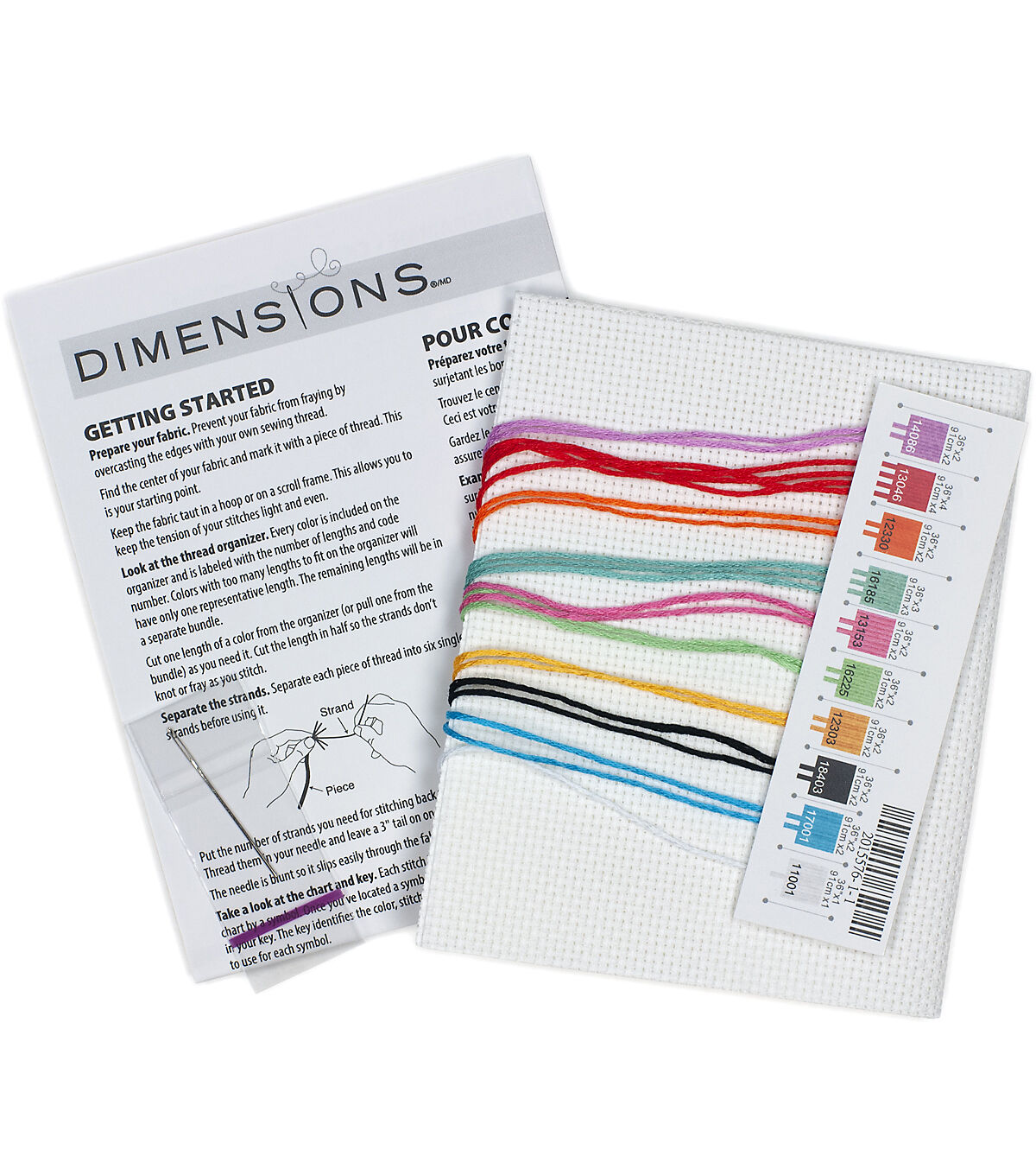 Dimensions Follow Your Rainbow Cross Stitch Kit 5 x 7