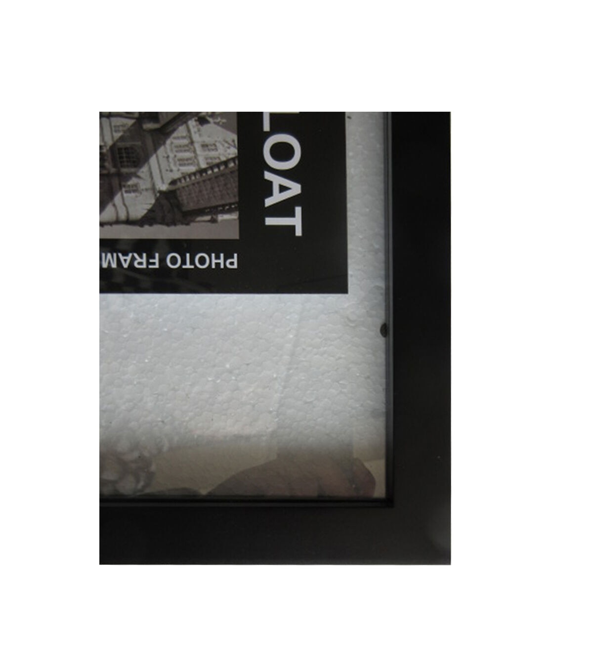 Innovative Creations 12 x 12 Black Wood Float Photo Frame