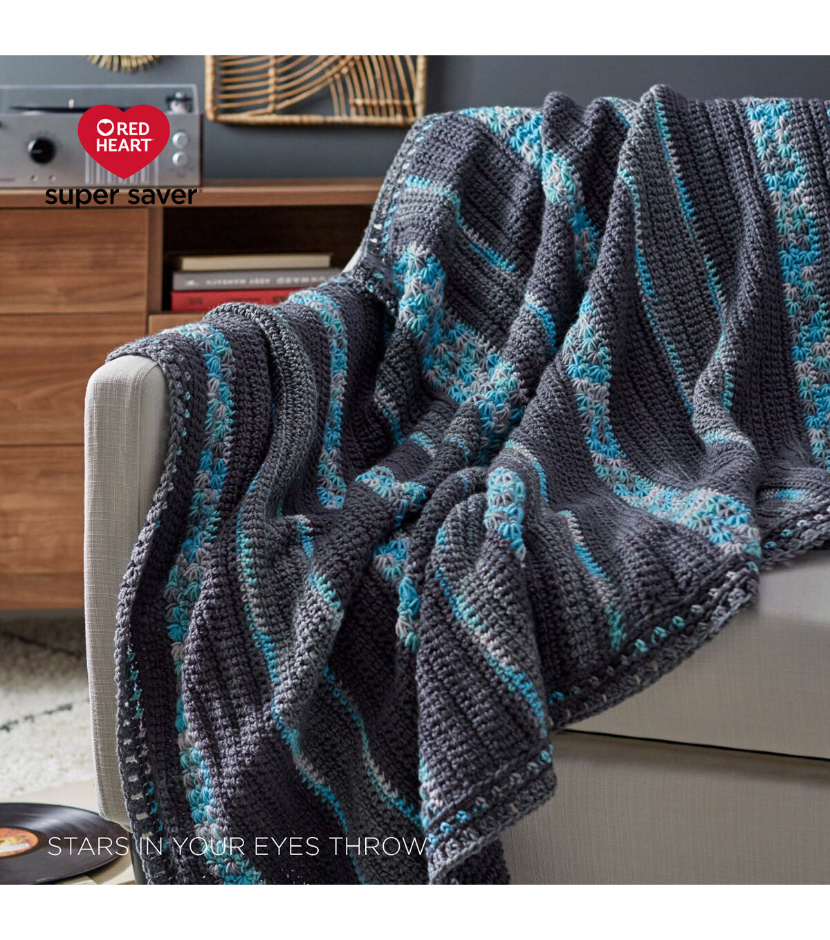 Red Heart Super Saver 364yds Worsted Acrylic Yarn 6 Bundle