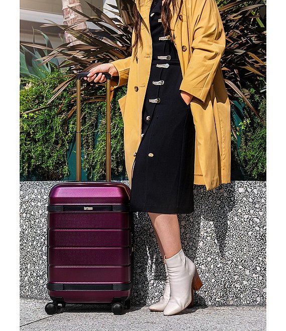 Luxe Collection Hardside Carry-On Expandable Spinner Suitcase