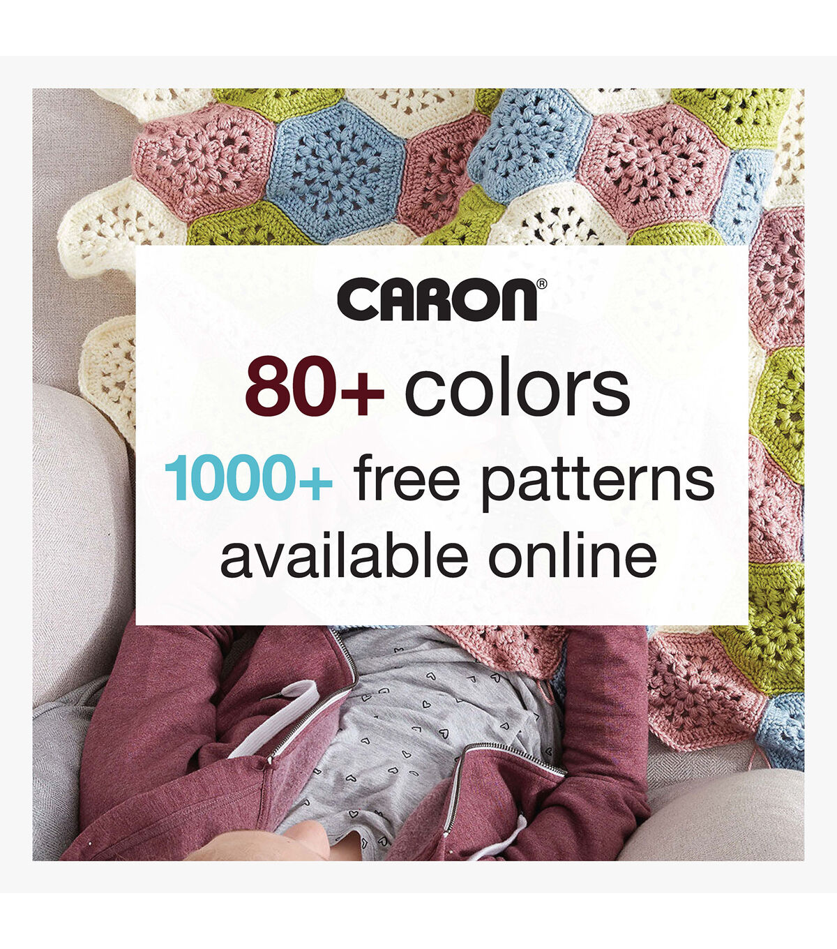 Caron Simply Soft Ombres 235yds Worsted Acrylic Yarn