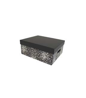 11 Geometric Rectangle Box With Cut Out Handles by Place & Time