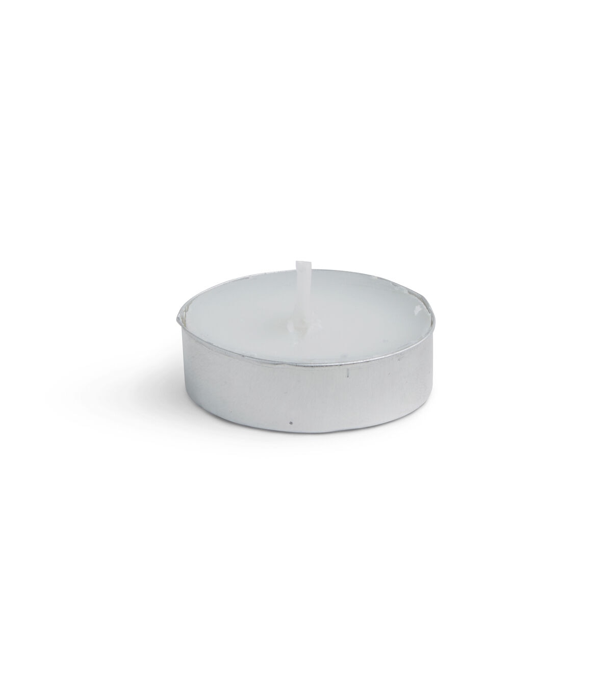 100pk White Unscented Pressed Tealights by Hudson 43