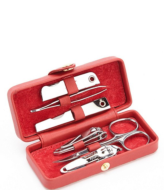 Leather Framed Manicure Set