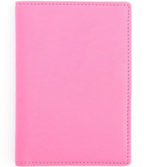 Leather Plain Passport Jacket