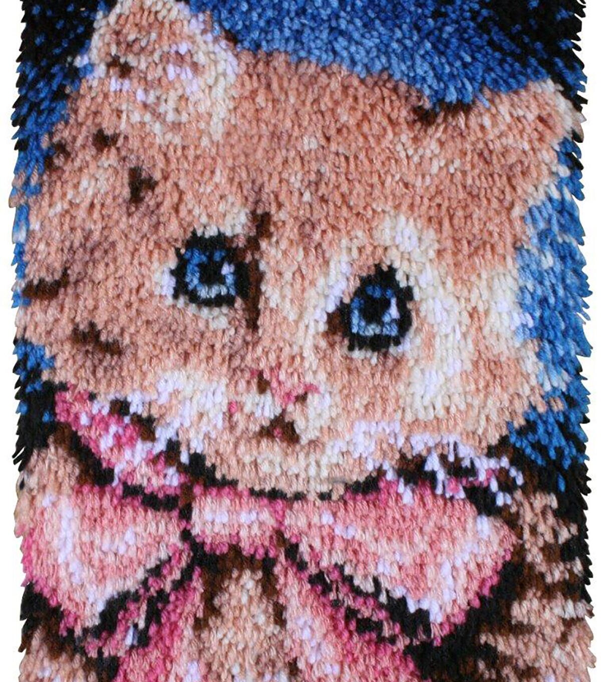 Wonderart Latch Hook Kit 15X20 Prize Kitty