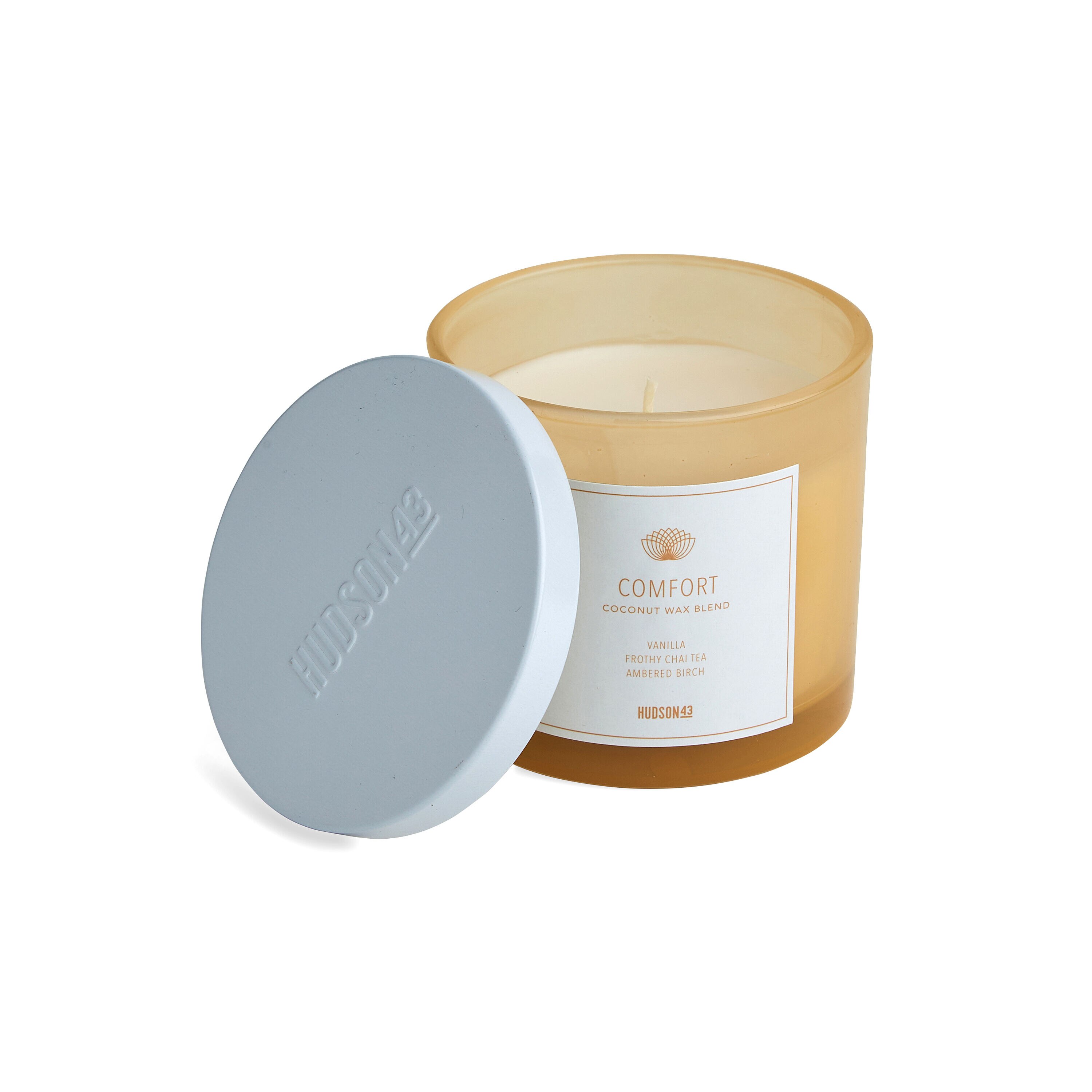 5oz Comfort Coconut Wax Blend Aromatherapy Jar Candle by Hudson 43