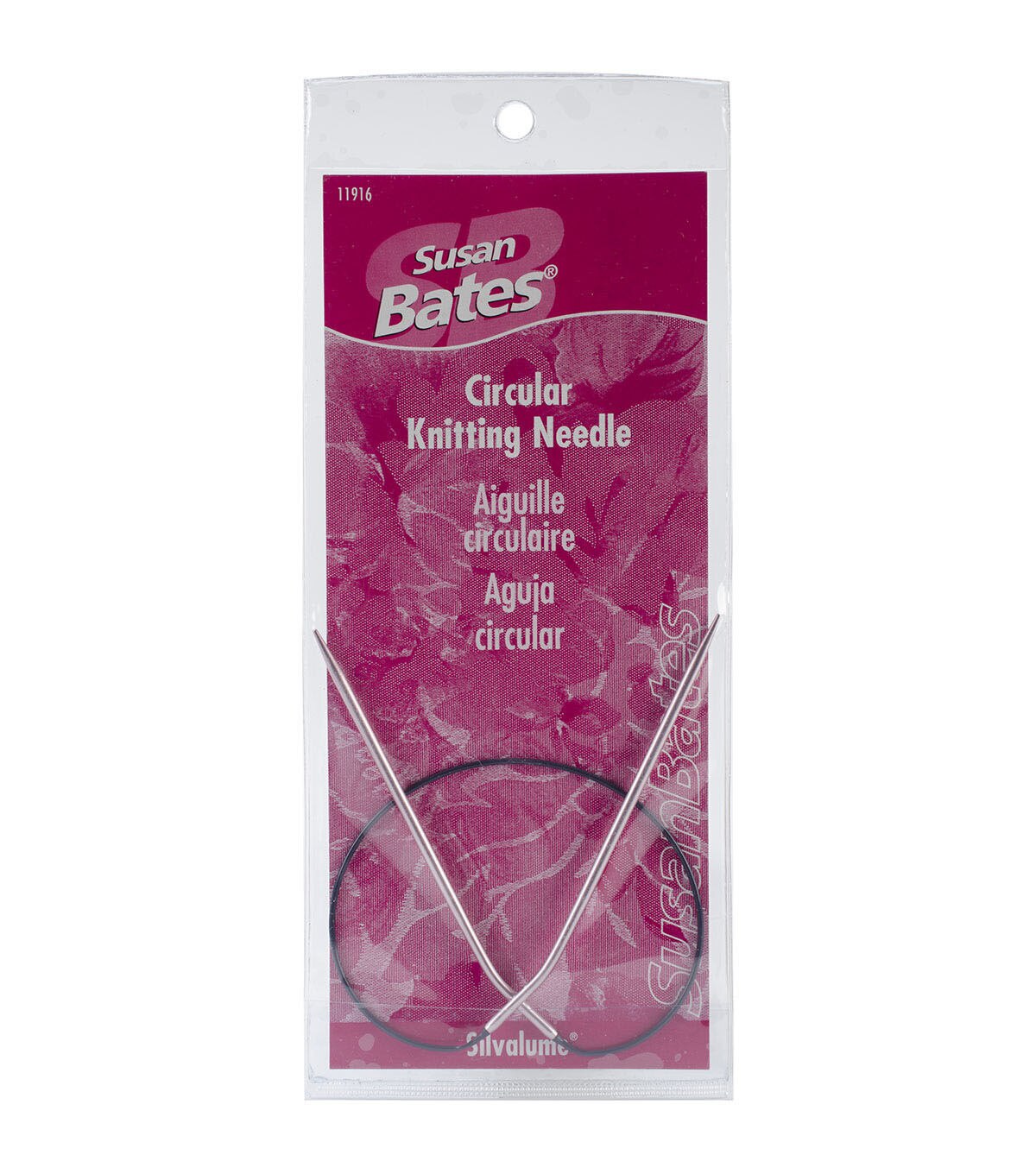 Susan Bates 2ct Silvalume Circular Knitting Needle Set