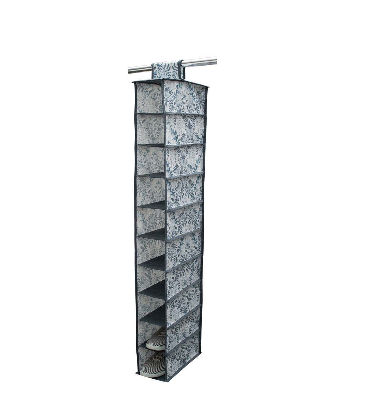 Laura Ashley 12 x 47 Parterre 10 Shelf Shoe Organizer